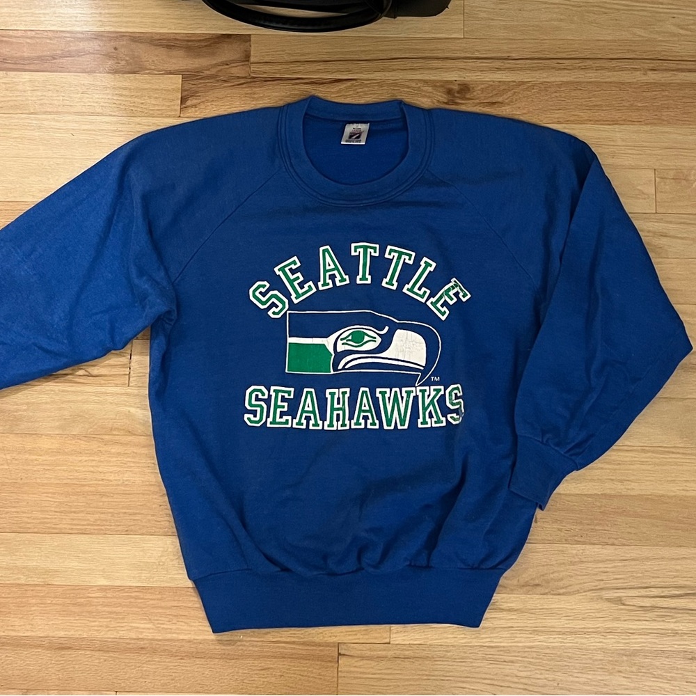 Vintage Seahawks Sweatshirt- size L